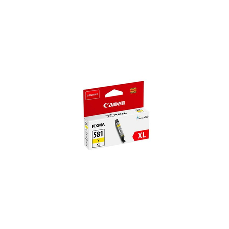 Canon CLI-581Y XL - 8.3 ml - XL size - yellow - original - ink tank - for PIXMA TS6251, TS6350, TS6351, TS705, TS8252, TS8350, TS8351, TS8352, TS9550, TS9551 - 0