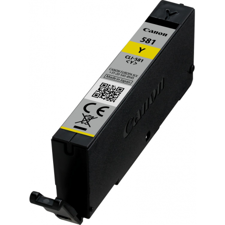 Canon CLI-581Y - 5.6 ml - yellow - original - ink tank - for PIXMA TS6251, TS6350, TS6351, TS705, TS8252, TS8350, TS8351, TS8352, TS9550, TS9551 - 3