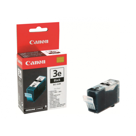 Canon BCI-3eBK - Black - original - ink tank - for i450; MultiPASS C755; PIXMA IP3000, IP4000, iP5000, MP750, MP760, MP780; S400, 450, 530 - 0