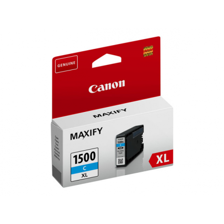 Canon PGI-1500XL C - 12 ml - High Yield - cyan - original - ink tank - for MAXIFY MB2050, MB2150, MB2155, MB2350, MB2750, MB2755 - 2