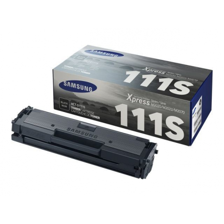 Samsung MLT-D111S - Black - original - toner cartridge (SU810A) - for Xpress SL-M2023, M2027, M2029, M2060, M2070, M2071, M2073, M2074, M2077, M2078, M2079 - 0