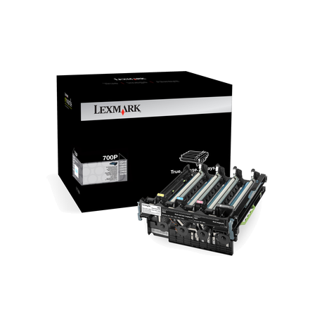 Lexmark 700P - Colour (cyan, magenta, yellow, black) - photoconductor unit LCCP - for Lexmark C2132, CS310, CS317, CS417, CS517, CX317, CX410, CX417, CX510, CX517, XC2130 - 1