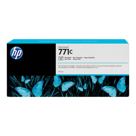 HP 771C - 775 ml - photo black - original - ink cartridge - for DesignJet Z6200, Z6600, Z6610, Z6800, Z6810 - 1