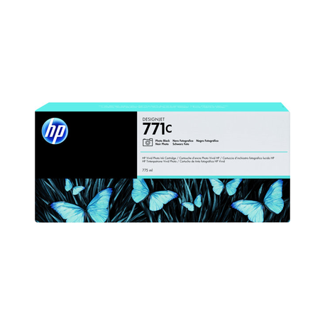 HP 771C - 775 ml - photo black - original - ink cartridge - for DesignJet Z6200, Z6600, Z6610, Z6800, Z6810 - 2