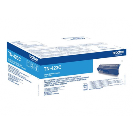 Brother TN247C - Cyan - original - toner cartridge - for Brother DCP-L3510, L3517, L3550, HL-L3270, L3290, MFC-L3710, L3730, L3750, L3770 - 1