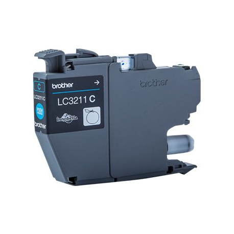 Brother LC3211C - Cyan - original - ink cartridge - for Brother DCP-J572, DCP-J772, DCP-J774, MFC-J890, MFC-J895 - 0