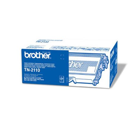 Brother TN2110 - Black - original - toner cartridge - for Brother DCP-7030, 7040, 7045, HL-2140, 2150, 2170, MFC-7320, 7440, 7840; Justio DCP-7040 - 2