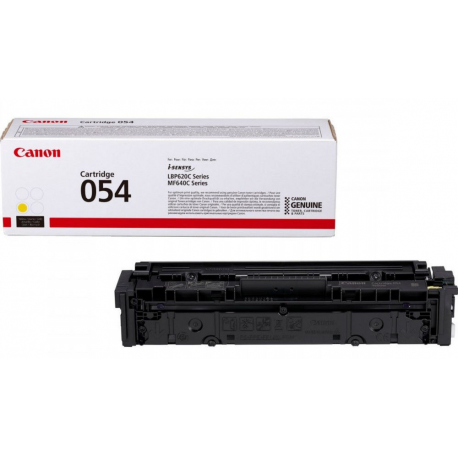 Canon 054 - Yellow - original - toner cartridge - for ImageCLASS LBP622Cdw, MF641CW, MF642Cdw, MF644Cdw - 3