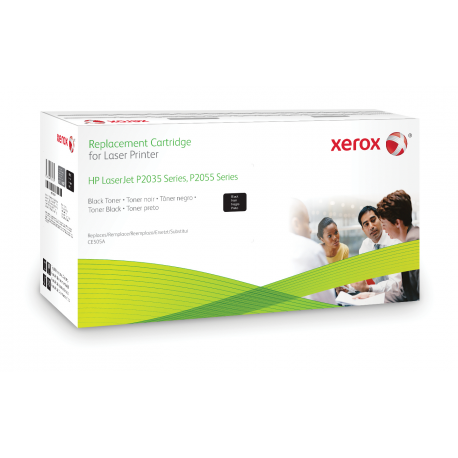 Xerox - Black - compatible - toner cartridge (alternative for: HP CE505A) - for HP LaserJet P2033, P2035, P2036, P2037, P2054, P2055, P2056, P2057 - 2
