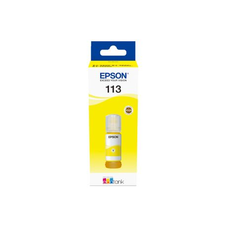 Epson EcoTank 113 - 70 ml - yellow - original - ink refill - for EcoTank ET-16150, 16650, 5150, 5170, 5800, 5850, 5880; EcoTank Pro ET-16680, 5150, 5170 - 0