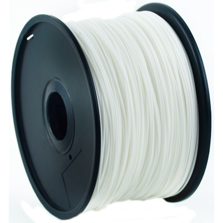 Gembird - White - 1 kg - 400 m - ABS filament (3D) - 3