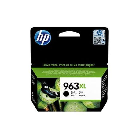 HP 963XL - 47.86 ml - High Yield - black - original - ink cartridge - for Officejet 9012; Officejet Pro 90XX - 0
