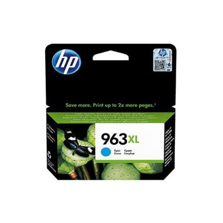 HP 963XL - 22.77 ml - High Yield - cyan - original - ink cartridge - for Officejet 9012; Officejet Pro 90XX - 0