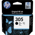 HP 305 - 2 ml - black - original - ink cartridge - for Deskjet 1255, 23XX, 27XX, 41XX; DeskJet Plus 41XX; Envy 60XX, 64XX; ENVY Pro 64XX