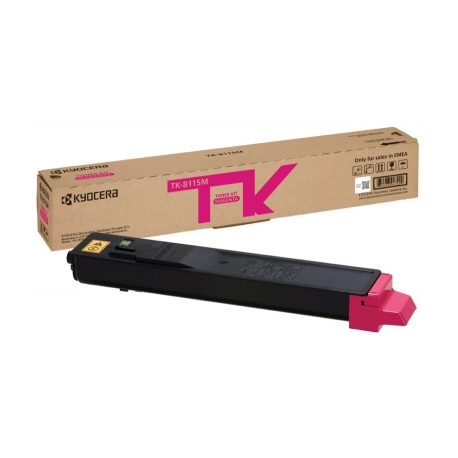 Kyocera TK 8115M - Magenta - original - toner cartridge - for ECOSYS M8124cidn, M8124cidn / KL3, M8130cidn, M8130cidn / KL2, M8130cidn / KL3 - 1