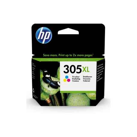 HP 305XL - 5 ml - High Yield - colour (cyan, magenta, yellow) - original - ink cartridge - for Deskjet 23XX, 27XX, 41XX; DeskJet Plus 41XX; Envy 60XX, 64XX; ENVY Pro 64XX - 0