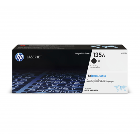 HP 135A - Black - original - LaserJet - toner cartridge (W1350A) - for LaserJet M209, MFP M234 - 0