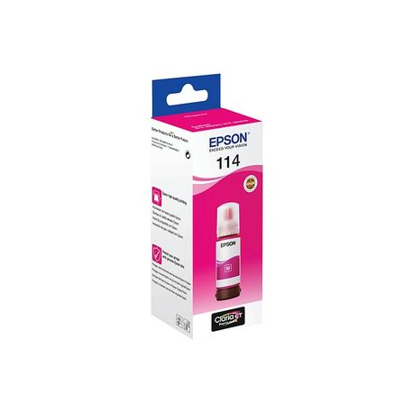 Epson 114 - 70 ml - magenta - original - ink refill - for EcoTank ET-8500, ET-8550 - 1