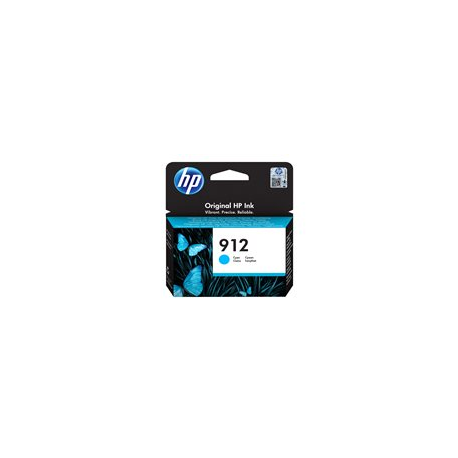 HP 912 - 2.93 ml - cyan - original - ink cartridge - for Officejet 80XX; Officejet Pro 80XX - 12