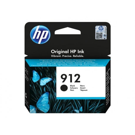 HP 912 - 8.29 ml - black - original - ink cartridge - for Officejet 80XX; Officejet Pro 80XX - 1