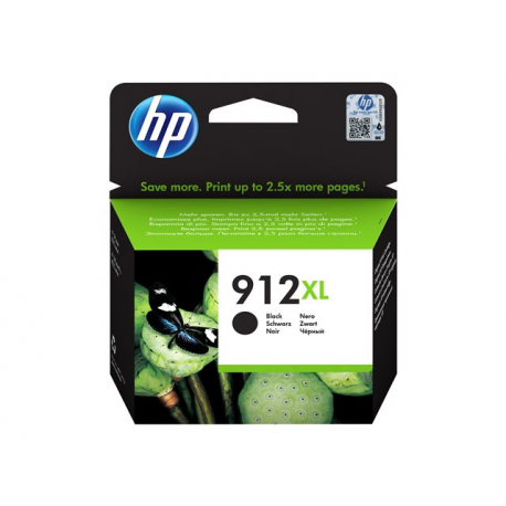 HP 912XL - High Yield - black - original - ink cartridge - for Officejet 80XX; Officejet Pro 80XX - 1