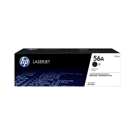 HP 56A - Black - original - toner cartridge (CF256A) - for LaserJet M436n MFP, M436nda MFP, MFP M433a, MFP M436dn, MFP M436nda - 5