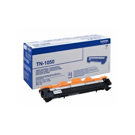 Brother TN1050 - Black - original - toner cartridge - for Brother DCP-1510, 1512, 1610, 1612, HL-1112, 1210, 1212, MFC-1810, 1910 - 1