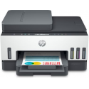 HP Smart Tank 7305 All-in-One - Multifunction printer - colour - ink-jet - refillable - Letter A (216 x 279 mm) / A4 (210 x 297 mm) (original) - A4 / Legal (media) - up to 13 ppm (copying) - up to 15 ppm (printing) - 250 sheets - USB 2.0, LAN, Wi-Fi(n), Bluetooth