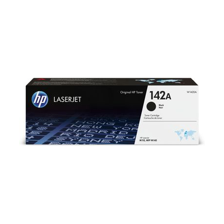 HP 142A - 2-pack - black - original - LaserJet - toner cartridge (W1420A) - for LaserJet M110w, M110we, MFP M140w, MFP M140we - 0