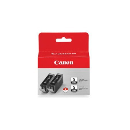 Canon PGI-5 Black Twin Pack - 2-pack - black - original - ink tank - for PIXMA iP3500, iP4500, iP5300, MP510, MP520, MP610, MP810, MP960, MP970, MX700, MX850 - 0