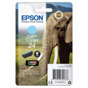 Epson 24 - 5.1 ml - light cyan - original - ink cartridge - for Expression Photo XP-55, 750, 760, 850, 860, 950, 960, 970; Expression Premium XP-750, 850