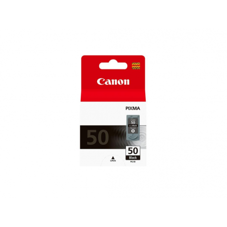 Canon PG-50 - Black - original - ink tank - for FAX JX200, JX210, JX500, JX510; FAXPHONE JX510; PIXMA MP160, MP180, MP460, MX300, MX310 - 0