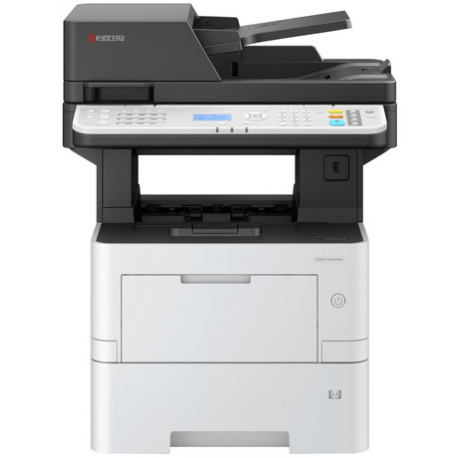 Kyocera ECOSYS MA4500FX - Multifunction printer - B / W - laser - Legal (216 x 356 mm) / A4 (210 x 297 mm) (original) - A4 / Legal (media) - up to 45 ppm (copying) - up to 45 ppm (printing) - 675 sheets - 33.6 Kbps - USB 2.0, Gigabit LAN, USB host - 0