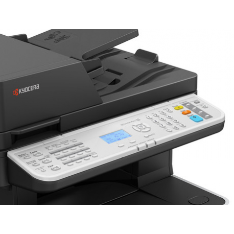 Kyocera ECOSYS MA4500FX - Multifunction printer - B / W - laser - Legal (216 x 356 mm) / A4 (210 x 297 mm) (original) - A4 / Legal (media) - up to 45 ppm (copying) - up to 45 ppm (printing) - 675 sheets - 33.6 Kbps - USB 2.0, Gigabit LAN, USB host - 3