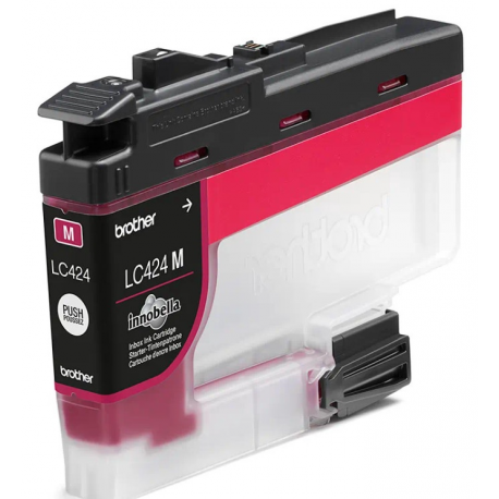 Brother LC424M - Magenta - original - ink cartridge - for Brother DCP-J1200W - 1