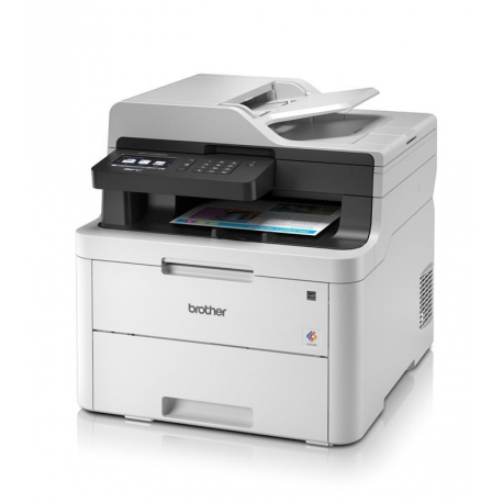 Brother MFC-L3730CDN - Multifunction printer - colour - LED - Legal (216 x 356 mm) (original) - A4/Legal (media) - up to 18 ppm (printing) - 250 sheets - 33.6 Kbps - USB 2.0, LAN - 1