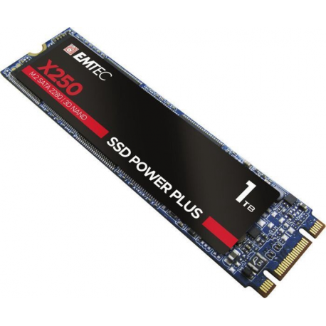 EMTEC SSD Power Plus X250 - SSD - 1 TB - internal - M.2 2280 - SATA 6Gb / s - 2
