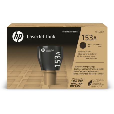 HP 153A - Black - original - LaserJet - toner cartridge (W1530A) - for LaserJet Tank 2504dw, MFP 1602w, MFP 2604sdw - 0
