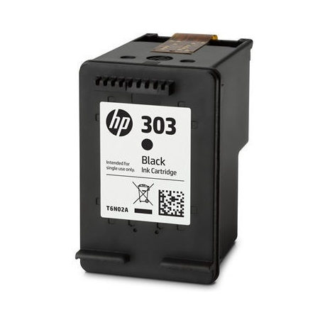 HP 303 - 4 ml - black - original - ink cartridge - for Envy Photo 62XX, Photo 71XX, Photo 78XX; Envy Inspire 72XX, 79XX; Tango; Tango X - 1