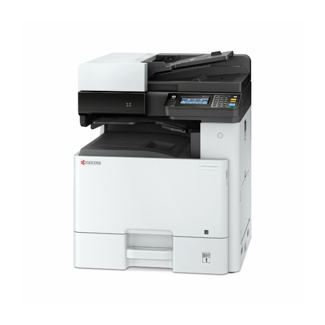 Kyocera ECOSYS M8130cidn - Multifunction printer - colour - laser - A3 (297 x 420 mm), Ledger (279 x 432 mm) (original) - A3 / Ledger (media) - up to 30 ppm (copying) - up to 30 ppm (printing) - 600 sheets - USB 2.0, Gigabit LAN, USB host, NFC - 6