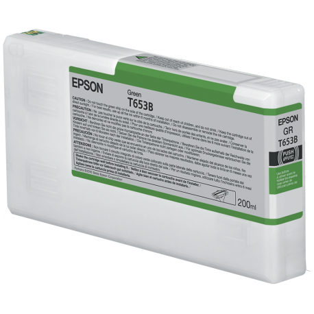 Epson - 200 ml - green - original - ink cartridge - for Stylus Pro 4900, Pro 4900 Designer Edition, Pro 4900 Spectro_M1 - 0