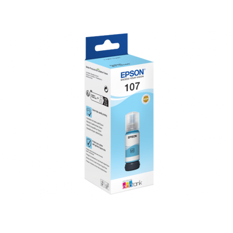 Epson EcoTank 107 - 70 ml - light cyan - original - ink refill - for EcoTank ET-18100 - 4