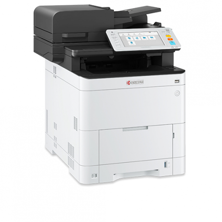 Kyocera ECOSYS MA3500CIFX - Multifunction printer - colour - laser - A4 (210 x 297 mm) (original) - A4 / Legal (media) - up to 35 ppm (copying) - up to 35 ppm (printing) - 100 sheets - 33.6 Kbps - USB 2.0, Gigabit LAN, USB host - 4