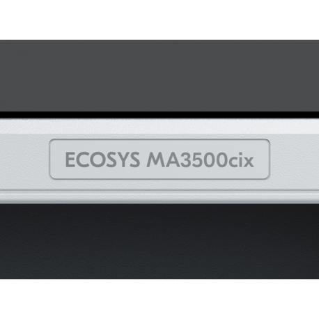 Kyocera ECOSYS MA3500cix - Multifunction printer - colour - laser - Legal (216 x 356 mm) / A4 (210 x 297 mm) (original) - A4 / Legal (media) - up to 35 ppm (copying) - up to 35 ppm (printing) - 450 sheets - USB 2.0, Gigabit LAN, USB host - 3
