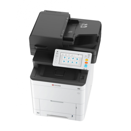 Kyocera ECOSYS MA4000CIFX - Multifunction printer - colour - laser - Legal (216 x 356 mm) / A4 (210 x 297 mm) (original) - A4 / Legal (media) - up to 40 ppm (copying) - up to 40 ppm (printing) - 450 sheets - 33.6 Kbps - USB 2.0, Gigabit LAN, USB host - 5