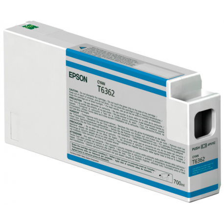 Epson UltraChrome HDR - 700 ml - cyan - original - ink cartridge - for Stylus Pro 7700, Pro 7890, Pro 7900, Pro 9700, Pro 9890, Pro 9900, Pro WT7900 - 0