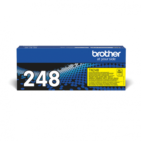 Brother TN248Y - Yellow - original - box - toner cartridge - for Brother DCP-L3520, DCP-L3560, HL-L3220, HL-L3240, HL-L8240, MFC-L3760, MFC-L8390 - 4