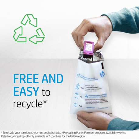 HP 364 - Magenta - original - ink cartridge - for Deskjet 35XX; Photosmart 55XX, 55XX B111, 65XX, 65XX B211, 7510 C311, B110, Wireless B110 - 71