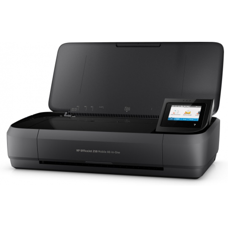 HP Officejet 250 Mobile All-in-One - Multifunction printer - colour - ink-jet - Legal (216 x 356 mm) (original) - A4 / Legal (media) - up to 8 ppm (copying) - up to 10 ppm (printing) - 50 sheets - USB 2.0, Wi-Fi(n), USB 2.0 host, Bluetooth - 1