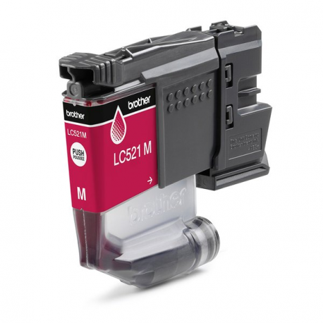 Brother LC521M - Magenta - original - pillow pack - ink cartridge - for Brother DCP-J1260W, DCP-J1310DW - 0